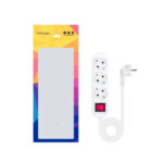 Nanocable Regletta 3 prese Interruttore 1,4 m - Colore bianco - immagine 4
