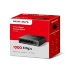 Mercusys Switch 5 porte Gigabit RJ45 10/100/1000Mbps con auto-negoziazione - Design compatto - Plug & Play - Tecnologia verde - immagine 4