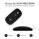 Subblim Valigetta Select Pack con mouse wireless - fino a 156 pollici - Interno imbottito e rinforzato - Scomparto separato per il laptop - Mouse wireless ergonomico ed extrapiatto - Sensore ottico da 1200 dpi - Colore nero - immagine 4