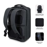 Subblim Zaino per laptop da 15,6" - Scomparto imbottito per laptop - Tasca per tablet - Organizer interni - Porta USB - Colore nero - immagine 3