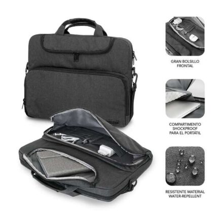 6 pollici - Protezione Air Padding - Resistente poliestere Oxford - Repellente ai liquidi - Colore nero