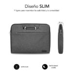 Subblim Custodia per laptop Business - Design moderno ed elegante - Compatibile con laptop fino a 15,6" - Protezione totale - Colore nero - immagine 4