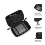 Subblim Custodia HDD compatta e leggera - Protezione ottimale contro gli urti - Design elegante e moderno - Interno imbottito e morbido - Colore nero - immagine 2