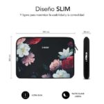 Subblim Custodia Trendy in neoprene - Spessore 3 mm - Resistente a urti e cadute - Colore Flowers - immagine 3
