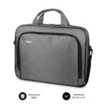 Subblim Custodia Oxford per laptop - Dimensioni: 410 mm - Resistente e imbottita - Grande capacità di stoccaggio - Trasporto sicuro - Colore grigio - immagine 2