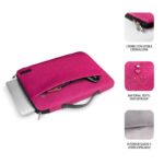 Subblim Custodia Elegant - 410 mm - Sottile e leggera - Protezione rinforzata - Colore rosa - immagine 3