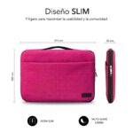 Subblim Custodia Elegant - 410 mm - Sottile e leggera - Protezione rinforzata - Colore rosa - immagine 4