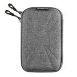 Subblim Custodia rigida per disco rigido - Dimensioni: 145x90x30 mm - Protezione ottimale contro gli urti - Doppia chiusura - Tasca per accessori - Colore grigio - immagine 2