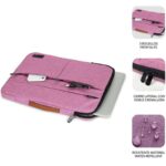 Subblim Custodia Air Padding 360 - 380x275x30 mm - Protezione a 360º - Tasche multiple - Resistente e durevole - Colore rosa - immagine 3