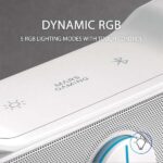 Mars Gaming Barra audio da gioco 10W - Processore audio DSP - Illuminazione RGB - Connessione Jack + Bluetooth 5.0 - Colore bianco - immagine 3