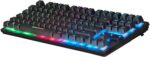 Mars Gaming Combo Gaming MCPTKL - Tastiera TKL e mouse leggero - Illuminazione RGB Breathing & Flow - Tecnologia H-Mech - Fino a 3200 DPI - Interruttori meccanici Huano - Prestazioni di gioco di alto livello - Compatibilità totale - Colore nero - immagine 3