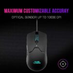 Mars Gaming Pack Premium 3 in 1 Tastiera ibrida H-MECH, mouse ultraleggero 10K e tappetino XXL - Compatibilità universale - Tecnologia H-MECH - Illuminazione FRGB Rainbow - Sensore ottico 10000 DPI - Interruttori meccanici KAILH - Colore nero - immagine 4