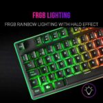 Mars Gaming Pack Premium Tastiera ibrida H-MECH - Mouse ultraleggero 10K - Tappetino XXL - Compatibilità universale - Tecnologia H-MECH - Illuminazione FRGB Rainbow - Mouse 69g con cavo Feather - Sensore ottico da 10000 DPI - Interruttori meccanici KAILH - Co - immagine 2