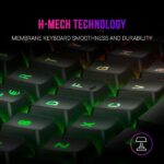 Mars Gaming Pack Premium Tastiera ibrida H-MECH - Mouse ultraleggero 10K - Tappetino XXL - Tecnologia H-MECH - Illuminazione FRGB Rainbow - Mouse ultraleggero 69 g - Sensore ottico da 10000 DPI - Interruttori meccanici KAILH - Colore nero - immagine 3