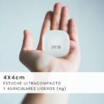SPC Cuffie True Wireless Zion 2 Play - Autonomia 28 ore - Base di ricarica USB-C - Controllo tramite tocchi - Compatibili con assistenti vocali - Indicatori LED - Colore bianco - immagine 4
