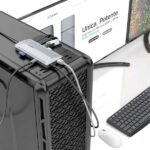 Aisens USB-C Dock 12 in 1 - USB-C a 2xHDMI - 1xRJ45 - 3xUSB-A - 2xUSB-C - 1xUSB-C PD - 1xAudio - 1xSD - 1xMicro SD - 15 cm - Colore grigio - immagine 5