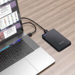 Aisens Box esterno 2,5" ASE-2520B 9,5 mm SATA a USB 3.0/USB3.1 Gen1 - Colore nero - immagine 4