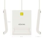 Lettore di smart card Aisens DNI - Colore bianco - immagine 4