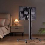 Aisens Supporto da pavimento Eco con ruote per monitor/TV 35 kg da 32-55 - Colore nero - immagine 4