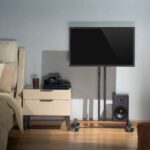 Aisens Supporto da pavimento Eco con ruote per monitor/TV 35 kg da 32-55 - Colore nero - immagine 5