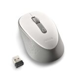 NGS Dew White Mouse wireless USB 1600 dpi - 3 pulsanti - Per destrimani - Colore bianco/grigio - immagine 2