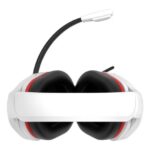 Unykach Gaming Nova Gpro White 2.1 Cuffie con microfono regolabile - Archetto regolabile - Cuscinetti imbottiti - Comandi sul cavo - Cavo da 1,20 m - Colore bianco - immagine 3