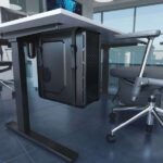 Aisens Supporto per CPU sotto la scrivania con cinghia - Colore nero - immagine 5