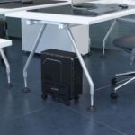 Aisens Supporto metallico regolabile da pavimento per CPU - Colore nero - immagine 5