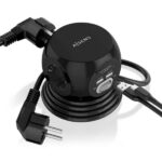 Aisens Presa multipla da tavolo multifunzione con 3 prese + 2xUSB-C - 2xUSB-A - 1,4 m - Colore nero - immagine 3