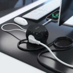 Aisens Presa multipla da tavolo multifunzione con 3 prese + 2xUSB-C - 2xUSB-A - 1,4 m - Colore nero - immagine 5