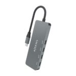 Hub USB 3.2 GEN2 10G USB-C - USB-C/M-4xUSB-C/H - 15 cm - Colore grigio - immagine 3
