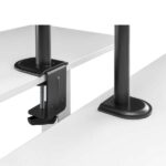 Aisens Supporto da tavolo girevole e inclinabile per laptop e monitor/TV 9 kg da 17-32" - Colore nero - immagine 3