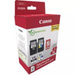 Canon PG540L Nero + CL541XL Colore Confezione da 2 cartucce d'inchiostro originali - 50 fogli di carta fotografica - 5224B012/5224B007/5224B005/5222B013/5222B014 - immagine 2