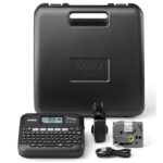 Brother P-Touch D460BT Etichettatrice elettronica - Schermo LCD - Larghezza massima nastro 18 mm - Bluetooth, USB - Colore nero - immagine 4