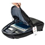 XO Zaino per laptop - fino a 15,6" - Impermeabile e resistente - Ricarica rapida USB - Design ergonomico - Colore nero - immagine 3
