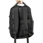 XO Zaino per laptop - fino a 15,6" - Impermeabile e resistente - Ricarica rapida USB - Design ergonomico - Colore nero - immagine 5
