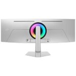 Samsung Odyssey G9 Monitor curvo 49" OLED Dual QHD 240Hz  FreeSync Premium Pro - Risposta 0,03 ms - 32:9 - USB, HDMI, DisplayPort - VESA 100x100 mm - immagine 5