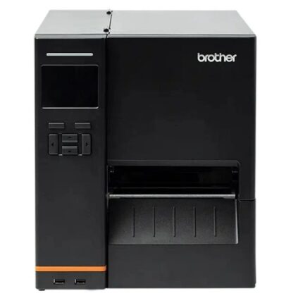 Brother TJ4420TN Stampante termica industriale per etichette - USB 2.0 Hi Speed e doppio host USB - Display LCD a colori - Scheda di rete - Risoluzione 203 ppi - Velocità 356 mm/s - Colore nero