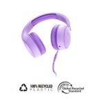 Energy Sistem Cuffie con cavo - Plastica riciclata al 100% - Cavo rimovibile - Microfono - Assistente vocale - Colore viola - immagine 2