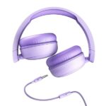 Energy Sistem Cuffie con cavo - Plastica riciclata al 100% - Cavo rimovibile - Microfono - Assistente vocale - Colore viola - immagine 5