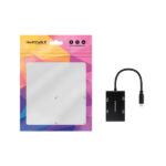 Nanocavo convertitore USB-C/M a HDMI/H + DVI/H + DP/H + VGA/H - 10 cm - Colore nero - immagine 3