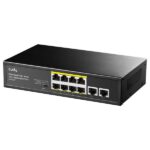 Cudy GS1010P Switch Gigabit PoE+ a 8 porte con 2 porte uplink Gigabit - immagine 2