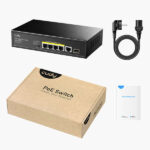 Cudy GS1005PTS1 Switch Gigabit PoE+ a 5 porte con 1 porta SFP - immagine 3