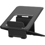 Fellowes Breyta Supporto per laptop fino a 14" - 12 regolazioni di altezza - Peso max. 4 kg - Realizzato con materiali riciclabili al 100% - Colore nero - immagine 2
