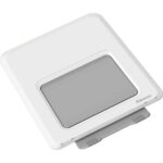 Fellowes Breyta Supporto per laptop fino a 14" - 12 regolazioni di altezza - Peso max. 4 kg - Realizzato con materiali riciclabili al 100% - Colore bianco - immagine 3