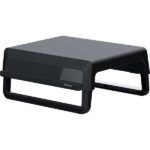 Fellowes Breyta Elevatore per monitor con 3 regolazioni di altezza - Supporto per smartphone e tablet - Ideale per il lavoro ibrido - Materiali riciclabili - Colore nero - immagine 5
