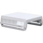 Fellowes Rialzo per monitor con 3 regolazioni di altezza - Ideale per il lavoro ibrido - Canale per dispositivi con ricarica - Materiali riciclati al 100% - immagine 5