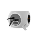 Orbegozo EN 4000 - Presa 7 in 1 con prese di terra e connessioni USB-C - Compatta e sicura - Ideale per i viaggi - Cavo da 1,5 metri - Ricarica più dispositivi contemporaneamente - immagine 5