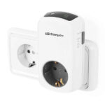 Orbegozo Pg 50 Programmatore analogico efficiente - Pannello touch LED - Timer da 30 minuti a 6 ore - Potenza massima 3680 W - Risparmio energetico - immagine 4