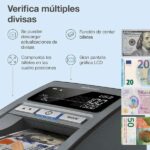 Safescan 185-S Verificatore di banconote - Verifica accurata delle banconote - Rilevamento delle contraffazioni - Verifica multidirezionale - Conteggio automatico delle banconote - immagine 3